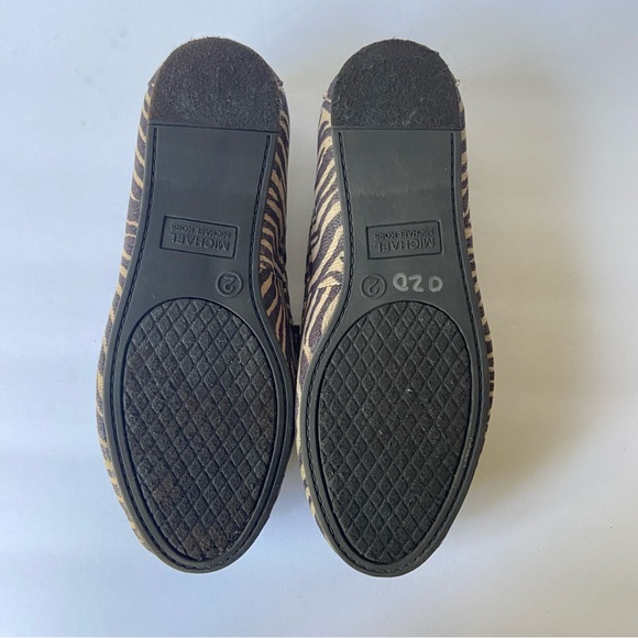 Michael Kors Zoey Zebra Print Loafers Kids Size 2 - Picture 8 of 14